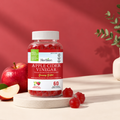 Herbion Apple Cider Vinegar gummy close up