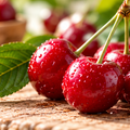 Cherry ingredient photography