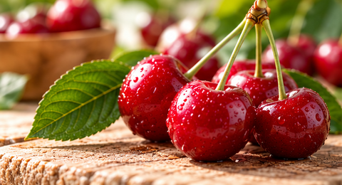 Cherry ingredient photography