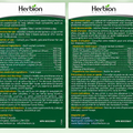 Canadian bilingual label directions and ingredients