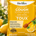Front pack — Sugar-Free Honey-Lemon Cough Lozenges 25 count