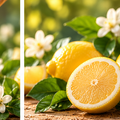 Fresh lemons product lifestyle