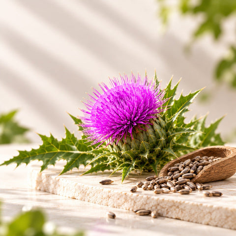 Milk thistle botanical