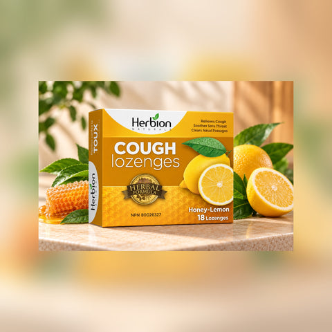 Honey Lemon cough lozenges regular 18 pack hero