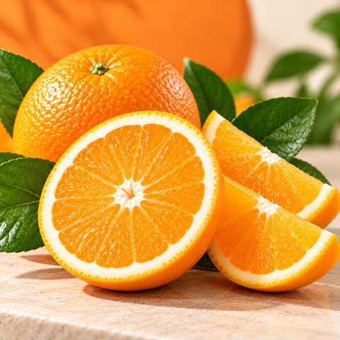 Fresh orange flavour ingredient visual