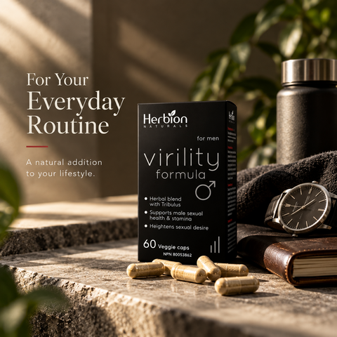Herbion Virility Formula everyday routine lifestyle image